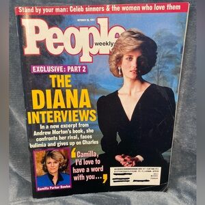 People Weekly Magazine “The Diana Interviews - Part 2” - October 20, 1997